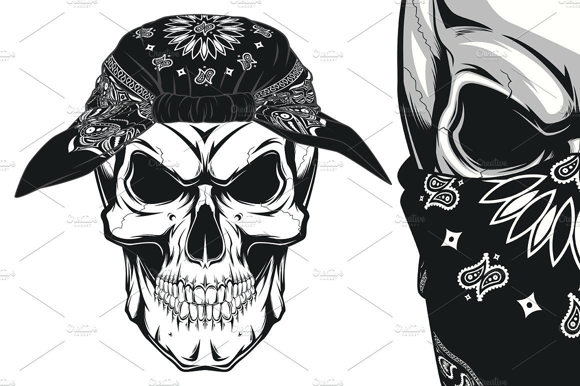 Skull Bandana 1160x772 Skull Bandana