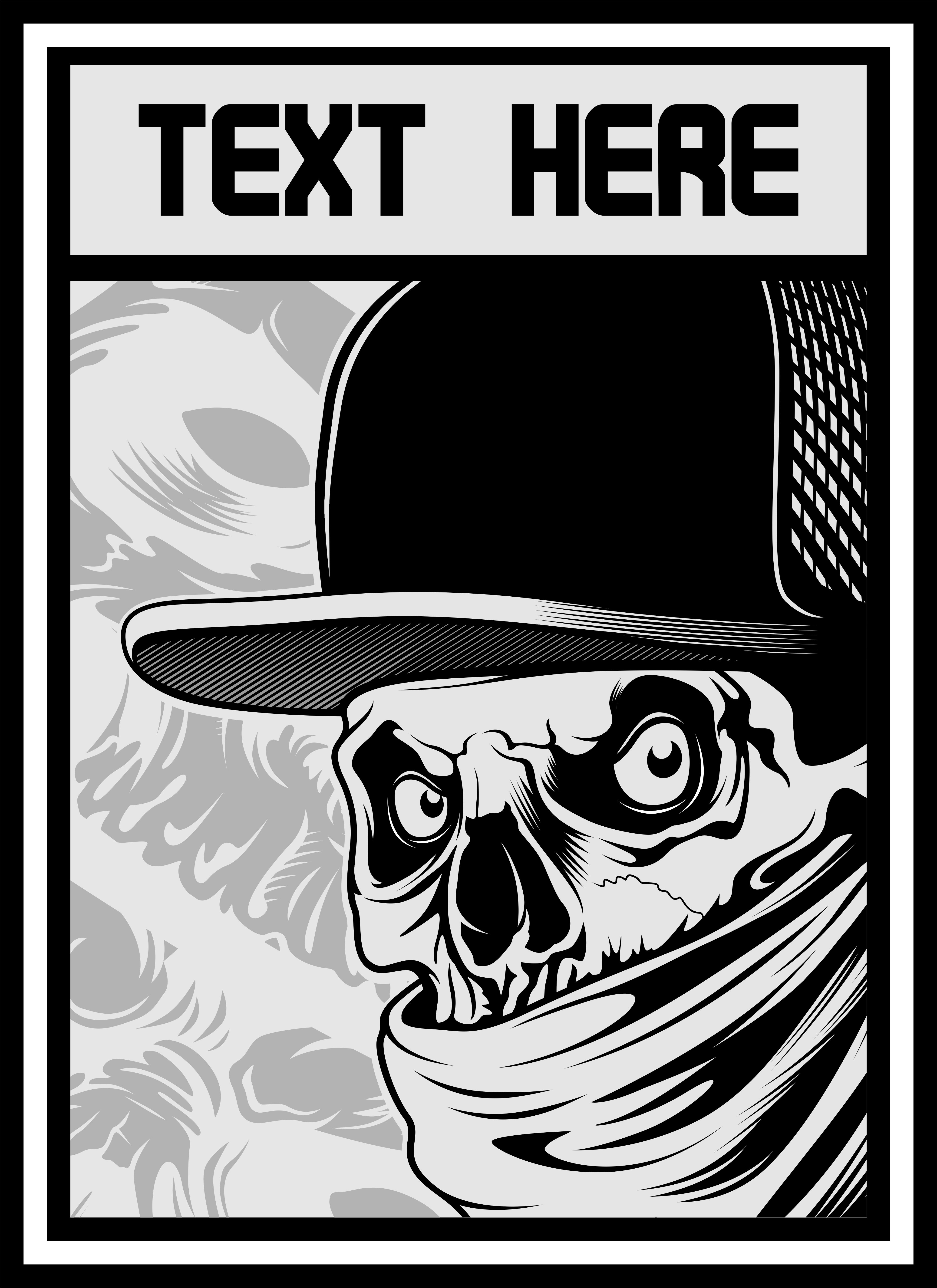 Skull Wearing Hat And Bandana 4032x5544 Skull Wearing Hat And Bandana