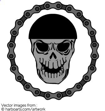 335x355 Download Biker Skull
