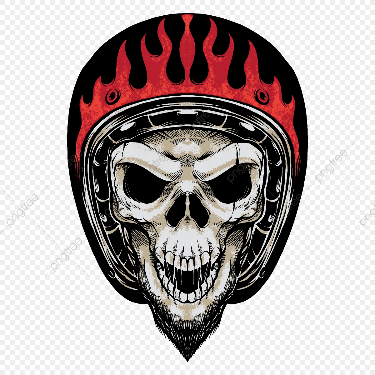 1200x1200 Vintage Biker Skull, Antique, Background, Badge Png And Vector