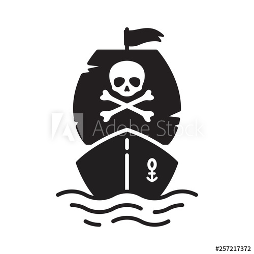 Boat Vector Pirate Ship Icon Logo Skull Crossbones Sailboat Yacht 500x500 Boat Vector Pirate Ship Icon Logo Skull Crossbones Sailboat Yacht