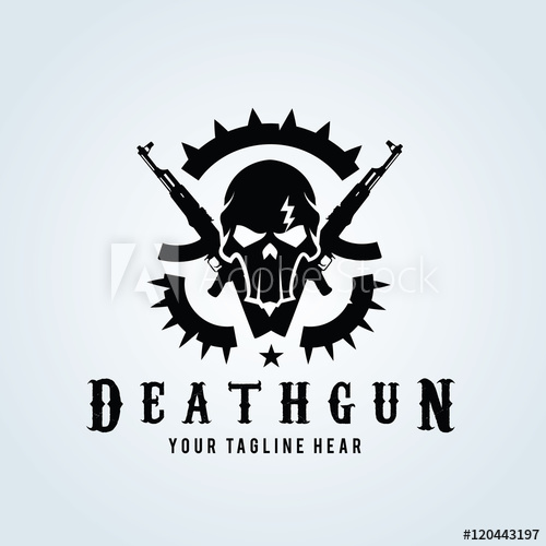 Game Logo, Skull And Gas Mask Logo,gun Logo With Skull And Dark 500x500 Game Logo, Skull And Gas Mask Logo,gun Logo With Skull And Dark
