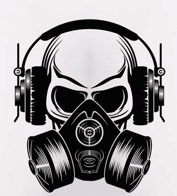 Skull Gas Mask Vector at Vectorified.com | Collection of Skull Gas Mask