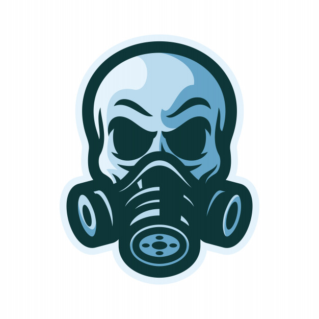 Skull With Gas Mask Mascot Logo Vector Illustration Vector 626x625 Skull With Gas Mask Mascot Logo Vector Illustration Vector