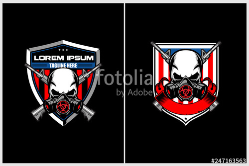 Skull Gas Mask Vector at Vectorified.com | Collection of Skull Gas Mask ...