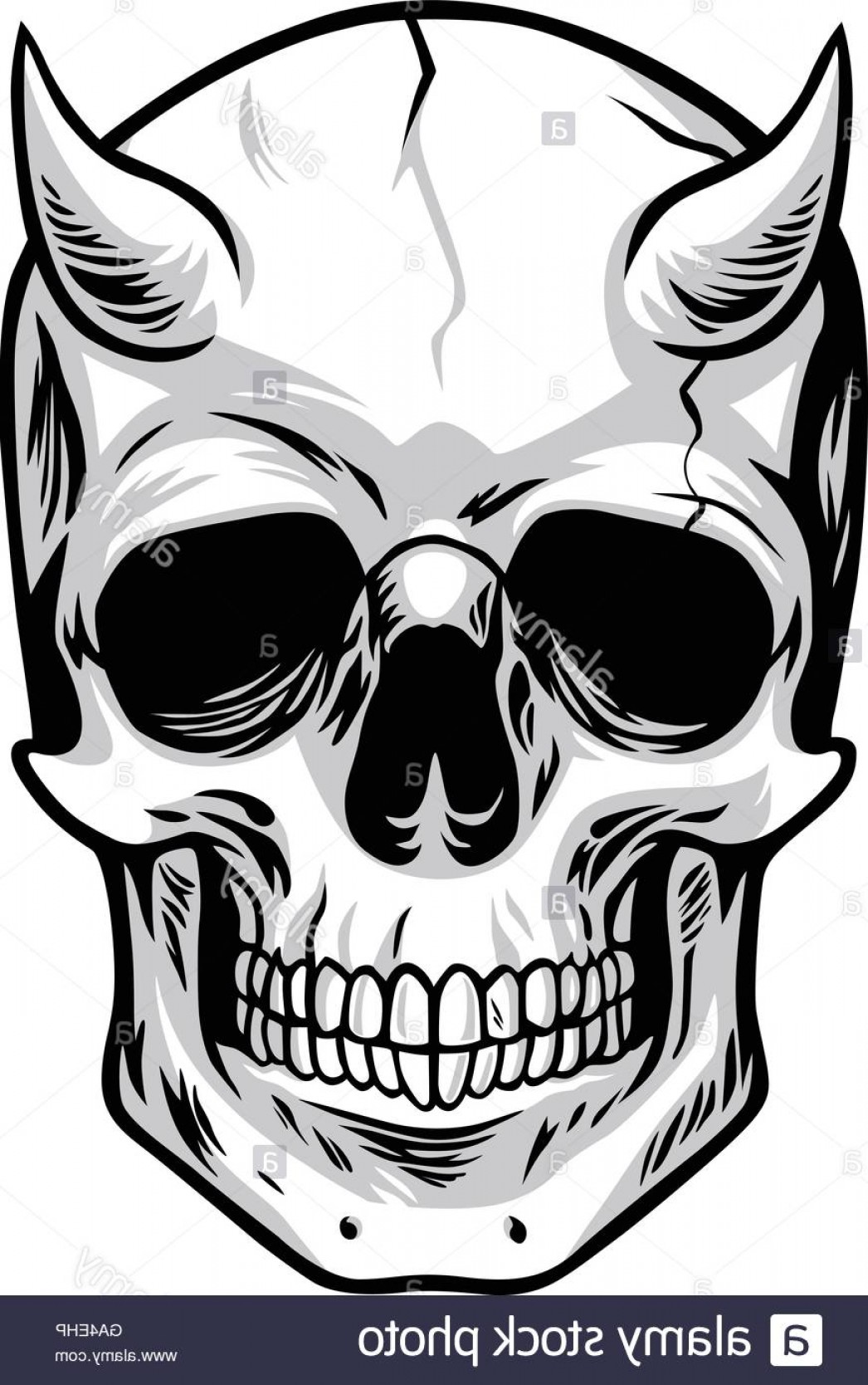 Stock Photo Demon Head Skull Vector Soidergi 1046x1668 Stock Photo Demon Head Skull Vector Soidergi