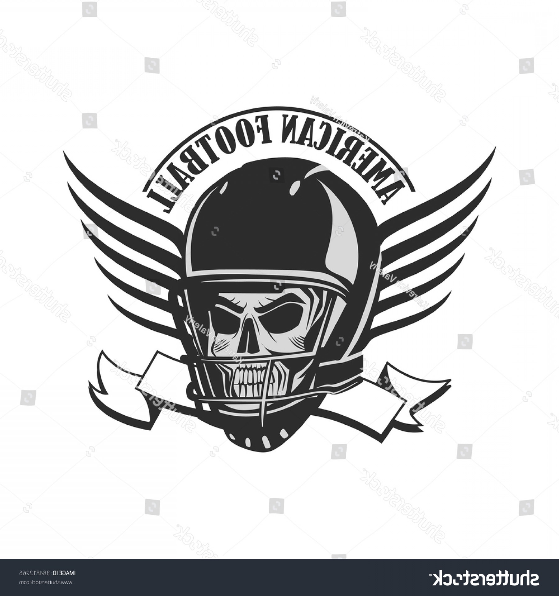 1800x1920 Skull Helmet Wings Play American Football Createmepink