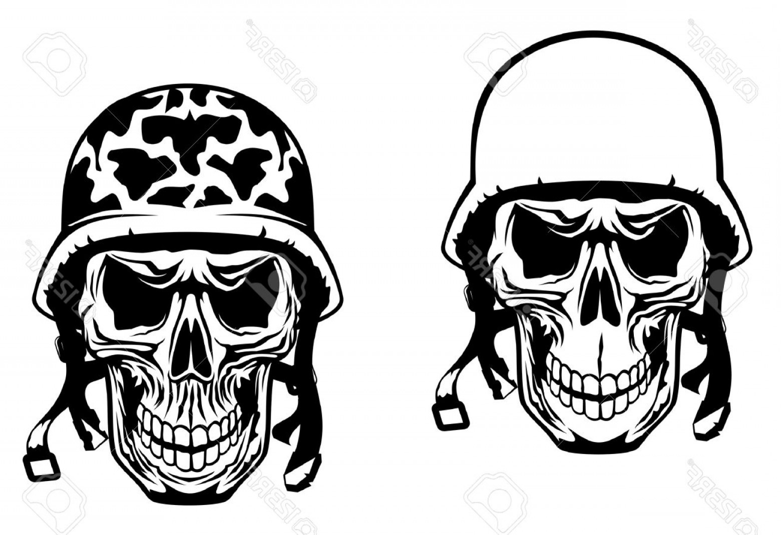 1560x1070 Military Helmet Silhouette Vector Hoodamathrun