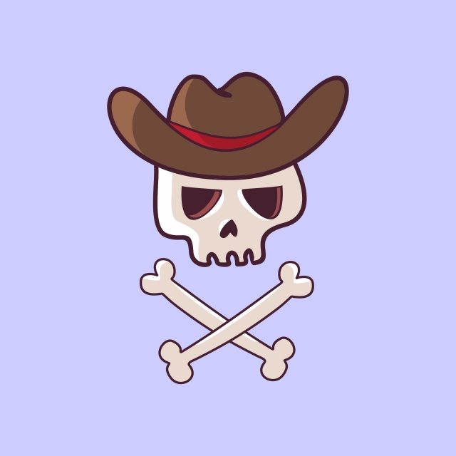 640x640 Skull Icon Vector, Skull, Icon, Death Png And Vector
