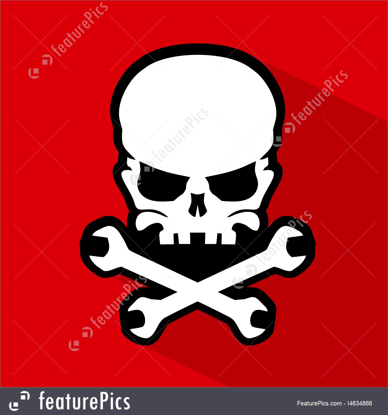 1300x1391 Skull Icon Vector