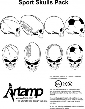 286x368 Skull Free Vector Download