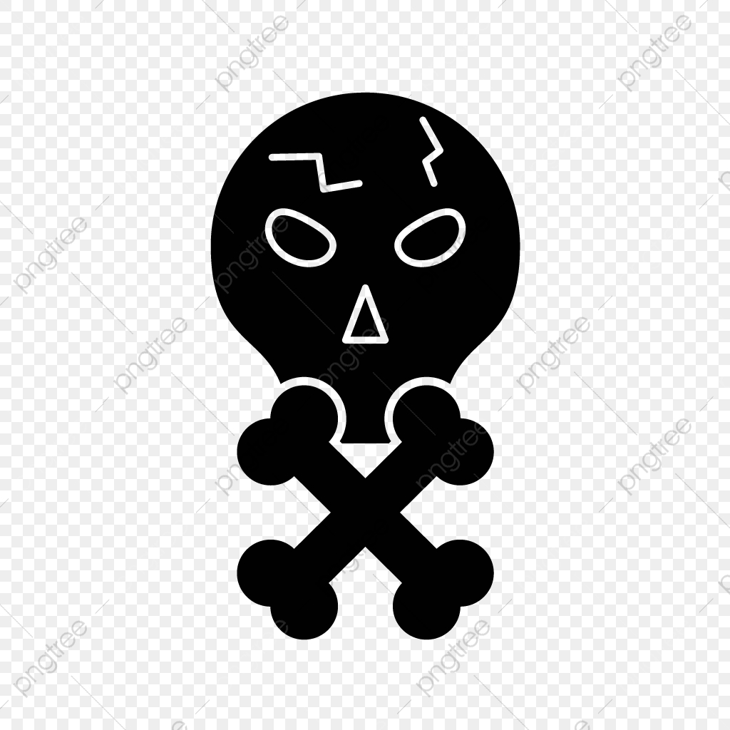 1024x1024 Vector Skull Icon, Skull, Bones, Danger Png And Vector