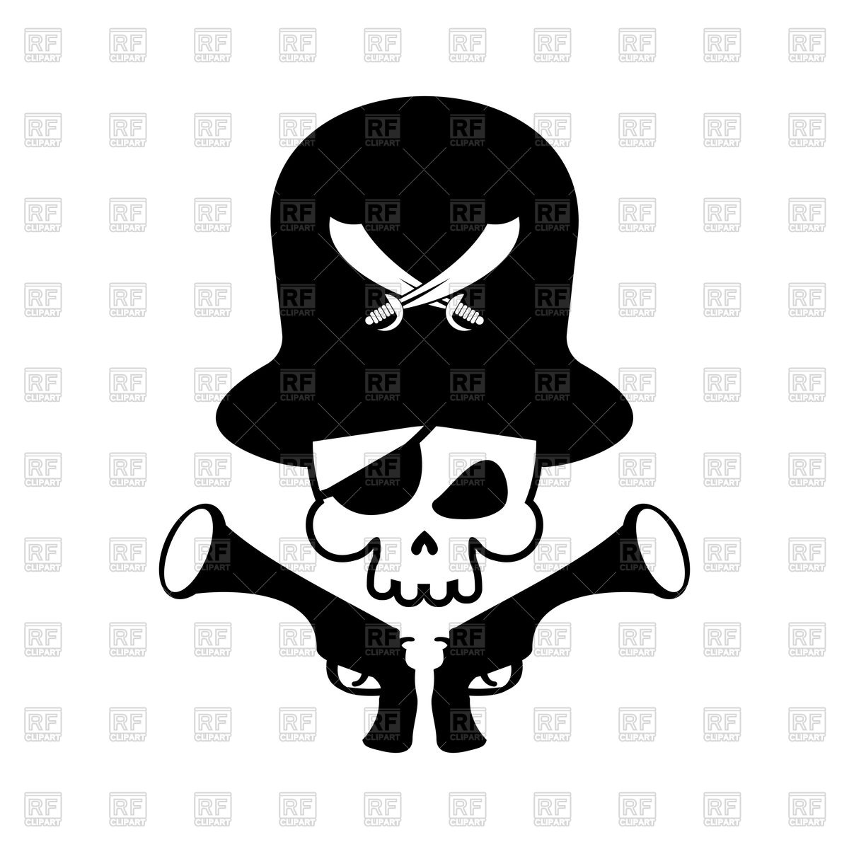 1200x1200 Pirate Skull Logo Vector Image Of Icons And Emblems Popaukropa