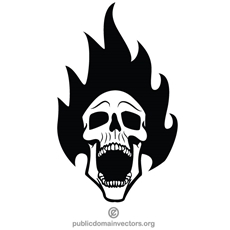 230x230 Free Skull Vectors