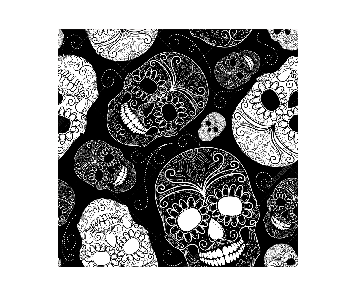 1200x1000 Sugar Skull Vectors And Skull Patterns
