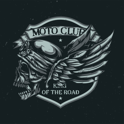 400x400 Skull Rider On Curated Vector Illustrations, Stock Royalty Free