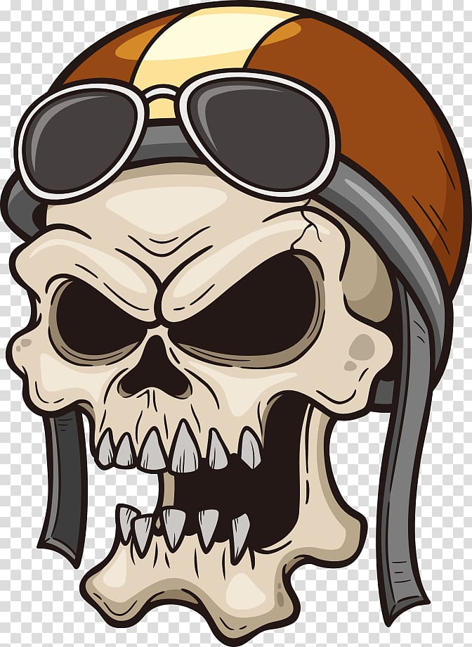 672x920 Skull Rider Illustration, Illustration, Pilot Skull Transparent