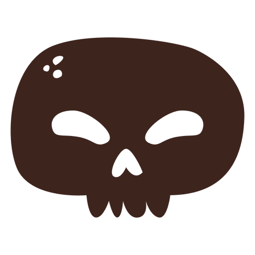 512x512 Skull Silhouette Mask