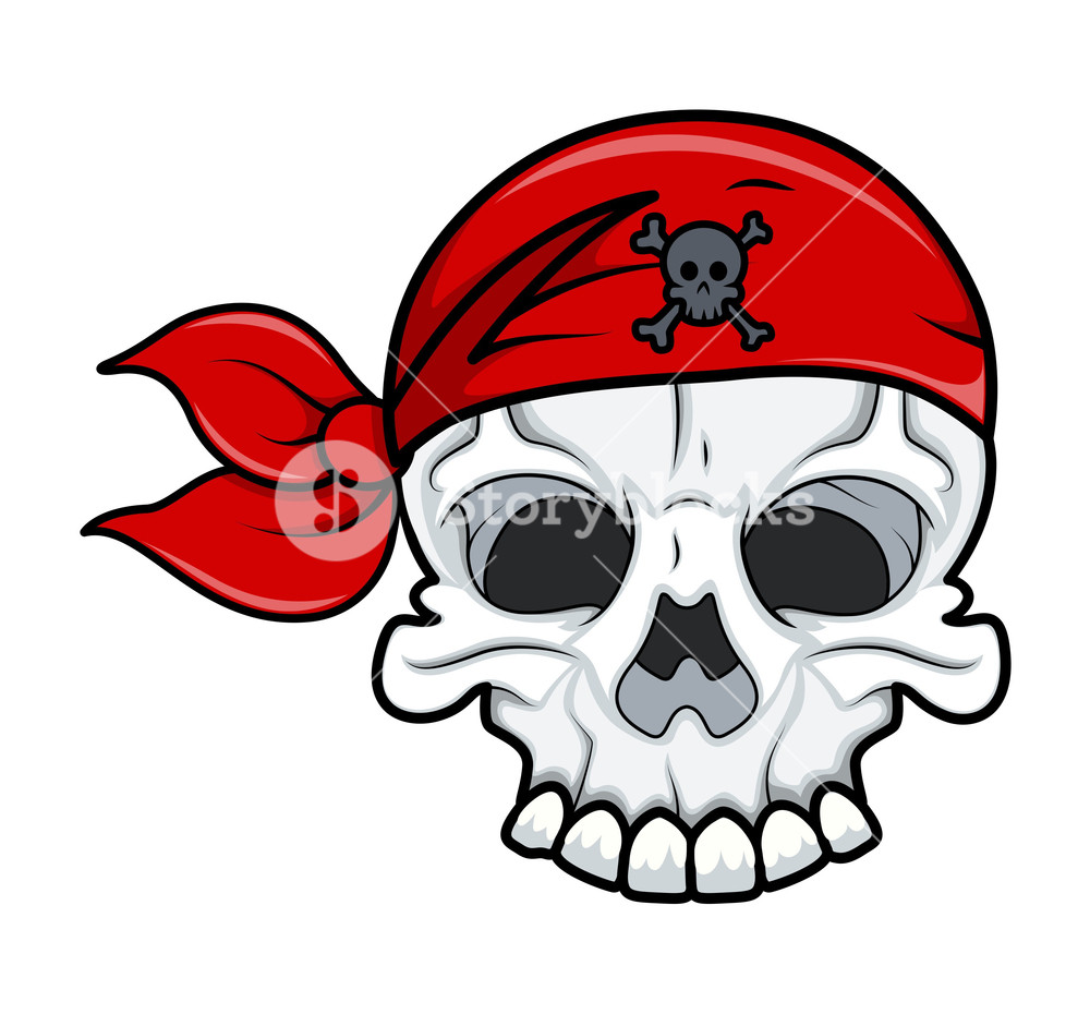 1000x930 Pirate Skull Tattoo