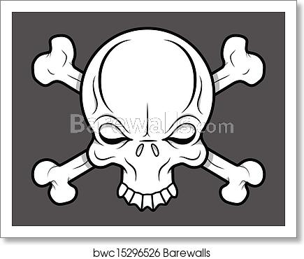 435x370 Crossed Skull Tattoo