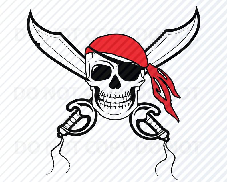 794x635 Pirate Skull Logo Sword Skull Vector Images Silhouette Etsy