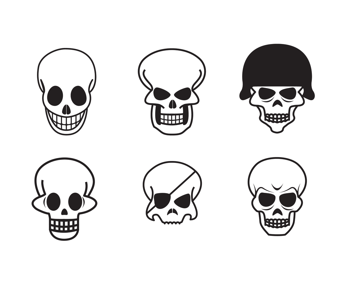 1136x936 Free Cartoon Skull Vector Vector Art Graphics