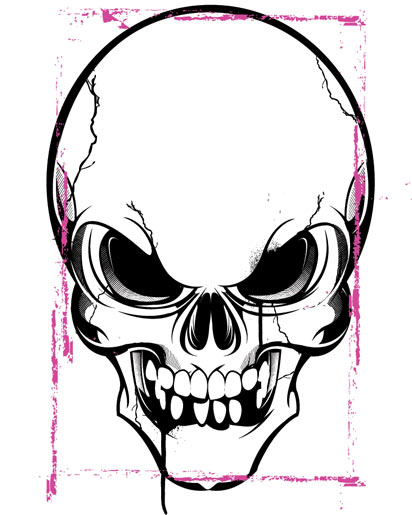 412x515 Free Skull Vector Graphic Free Vector Graphics
