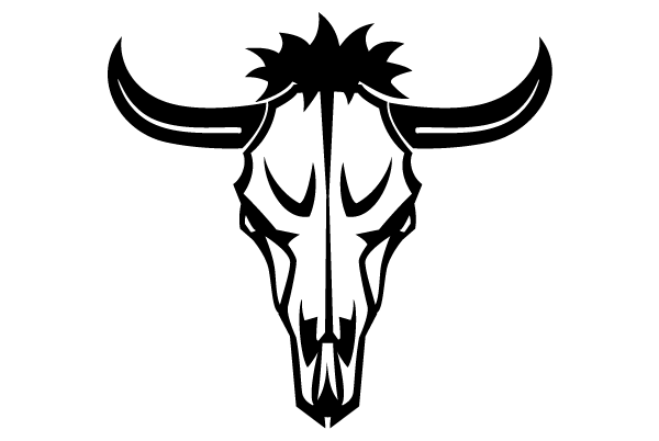 600x402 Animal Skull Vector Art