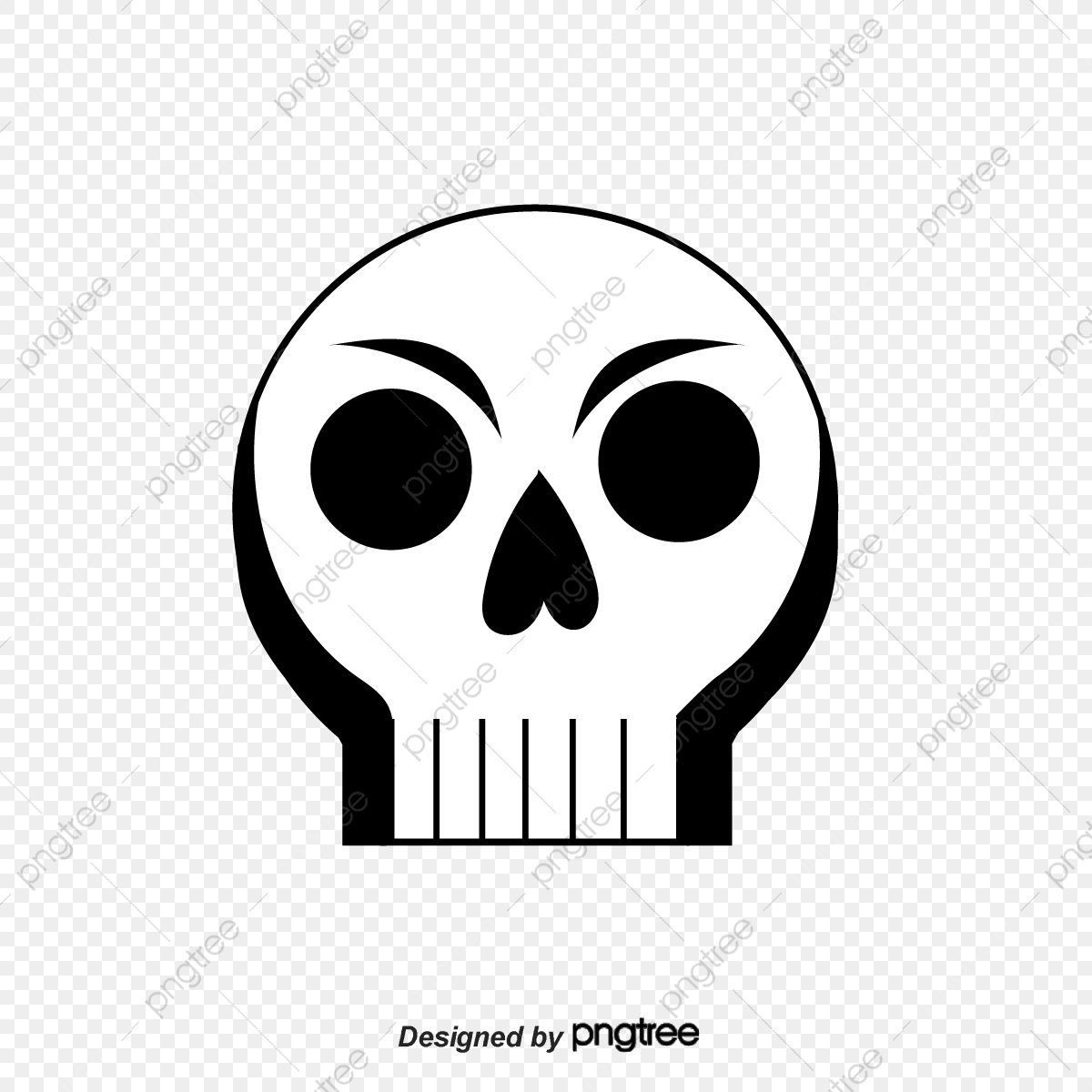 1200x1200 Silver Skull Vector, Skull Vector, Silver, Skull Png And Vector