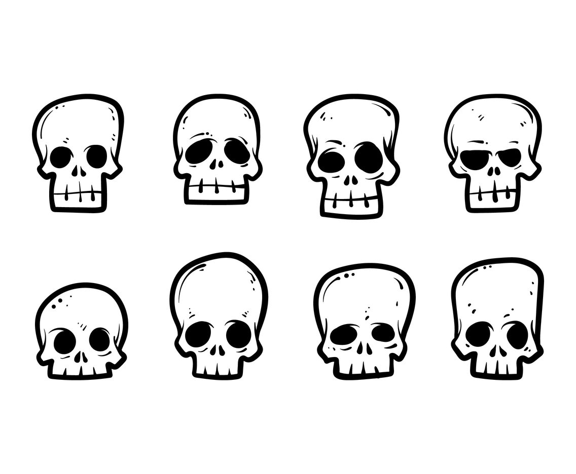 1136x936 Free Cartoon Skull Vectors Vector Art Graphics