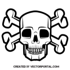 230x230 Free Skull Vectors