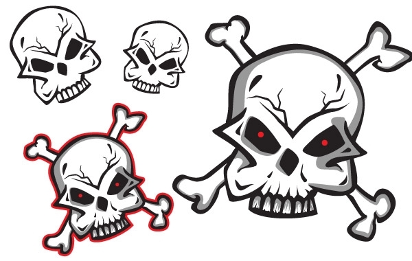 600x380 Free Vectors Skull Vector Dragonartz