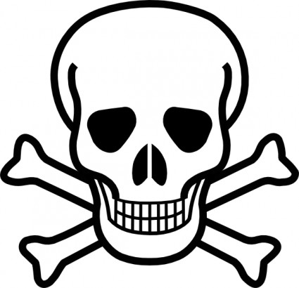 Skull Vector Art Free Download Clip On Cliparts 425x410 Skull Vector Art Free Download Clip On Cliparts