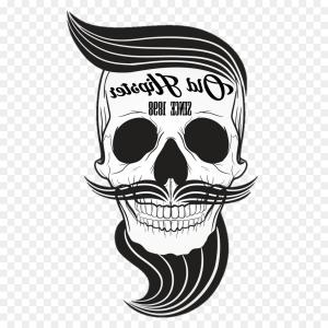300x300 Png Calavera Barber Skull Vector Graphics Beard The Or Studiogrfx