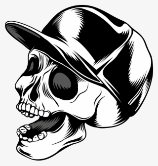 320x336 Skull Vector Png, Free Hd Skull Vector Transparent Image