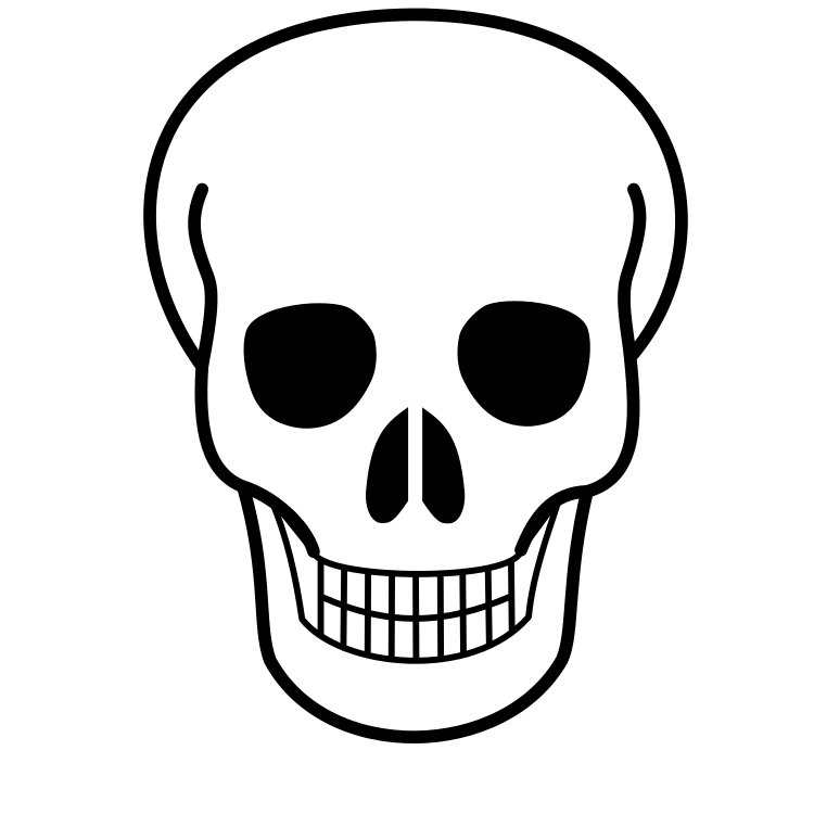 750x750 Free Skull Vector Clipart Images Gallery For Free Download