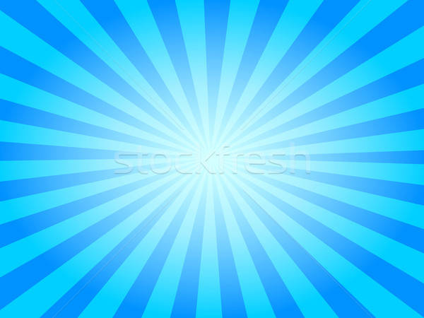 600x450 Summer Sky Vector Sunburst Background Vector Illustration