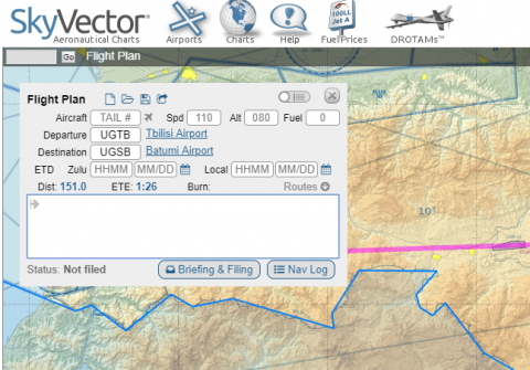480x335 World Wide Charts Skyvector