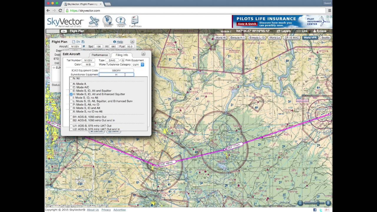 1280x720 Flight Planning And Filing Pilot's Guide Skyvector