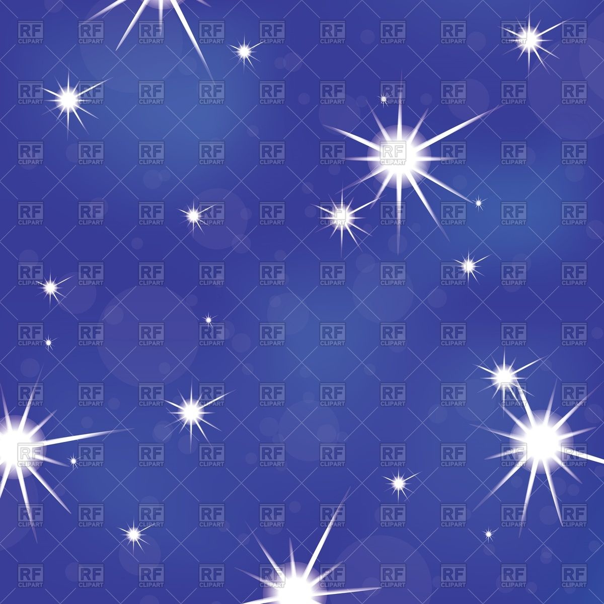 1200x1200 Shining Stars In Night Sky Vector Image Of Backgrounds, Textures
