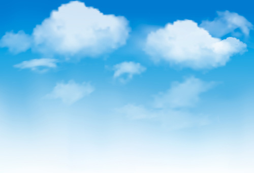 500x341 Blue Sky Background Vector Free Vector Download