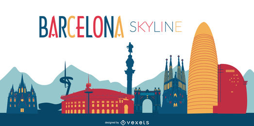 Barcelona Vector Graphics To Download 523x260 Barcelona Vector Graphics To Download