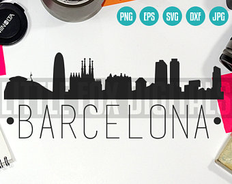 Barcelona Vector Etsy 340x270 Barcelona Vector Etsy