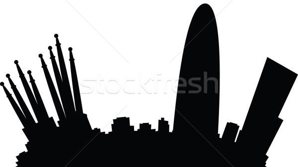 Cartoon Barcelona Vector Illustration Brett Lamb 600x337 Cartoon Barcelona Vector Illustration Brett Lamb