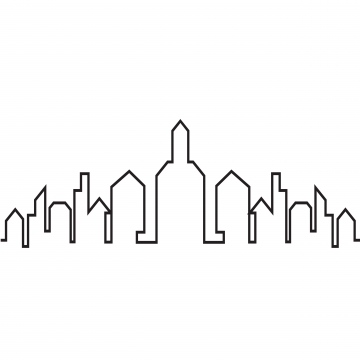 360x360 City Skyline Png, Vector, And Clipart With Transparent