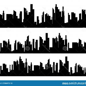 Skyline Silhouette Vector at Vectorified.com | Collection of Skyline ...