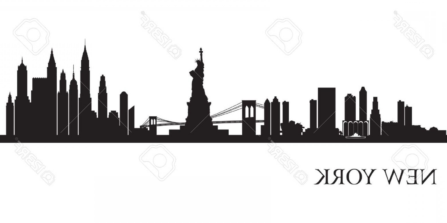 1560x780 New York Skyline Silhouette Vector Savoyuptown