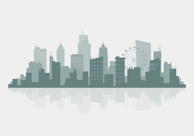 626x438 City Skyline Vectors, Photos And Free Download