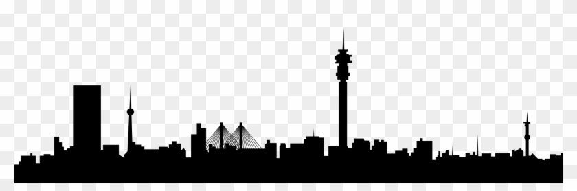 Johannesburg Skyline Silhouette 840x278 Johannesburg Skyline Silhouette