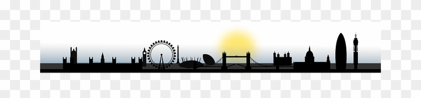 840x196 London Skyline Silhouette City Cityscape E